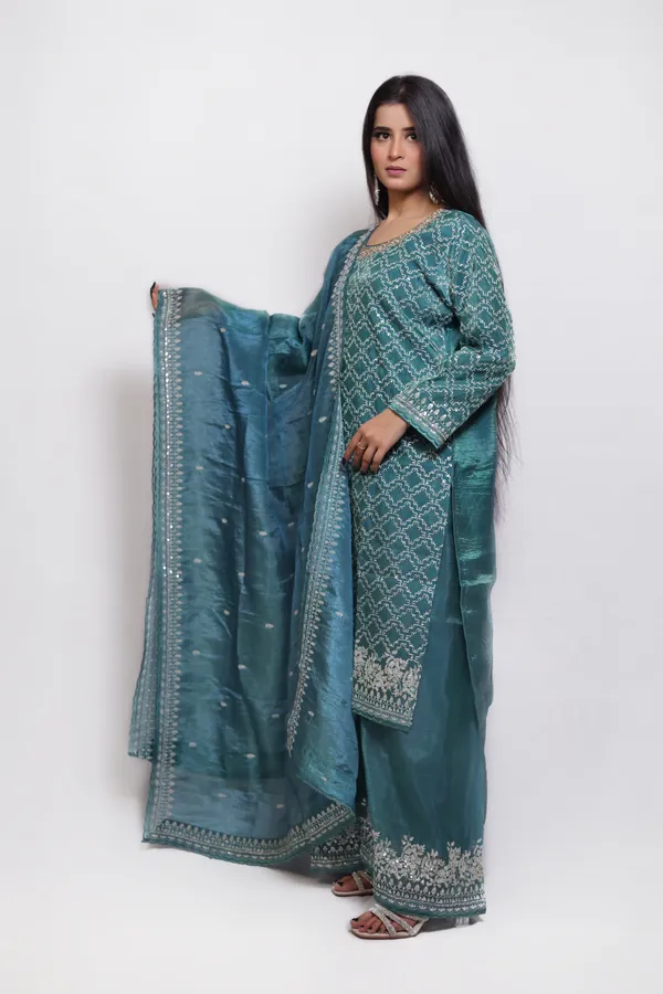 Blue_Tissue_Silk_Palazzo_Set__For_Women
