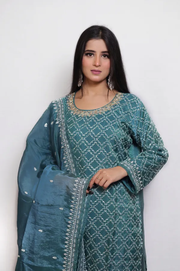 Blue_Tissue_Silk_Palazzo_Set__For_Women
