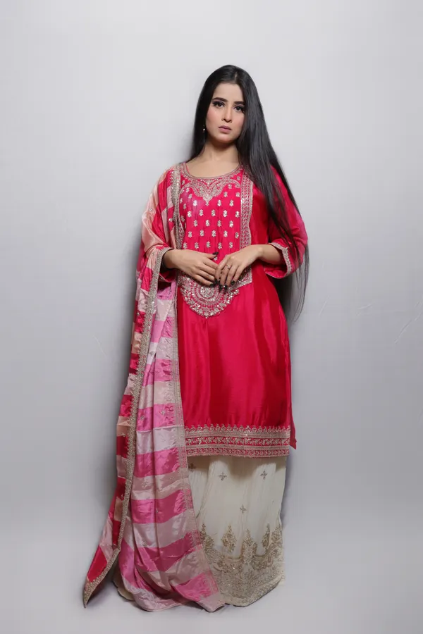 Pink_Silk_Sharara_Set_With_duppataFor_Women