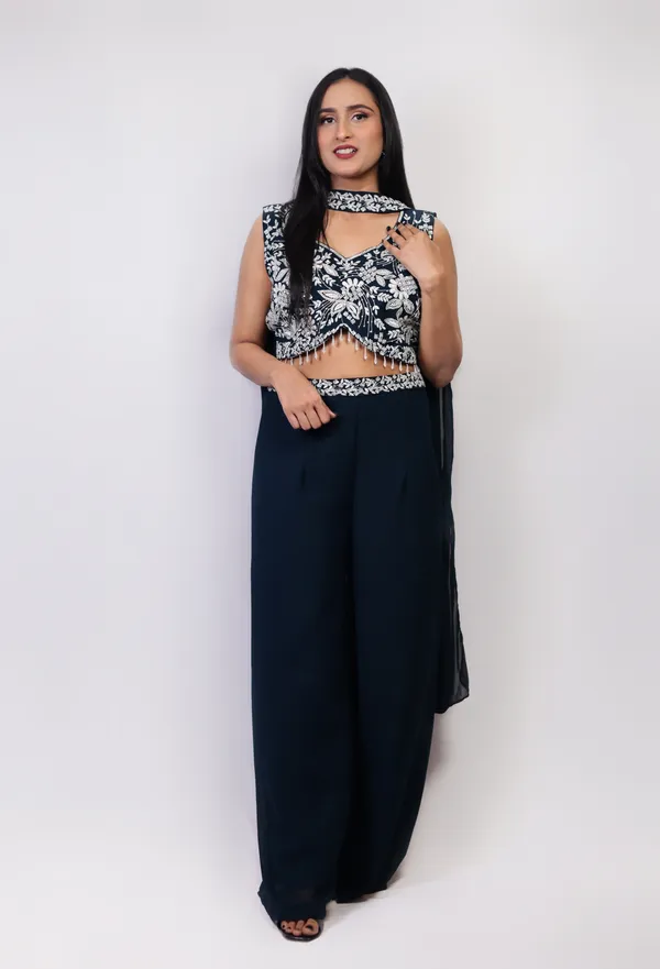 Navy_Blue_Embroidered_Co-_ord_with_Dupatta