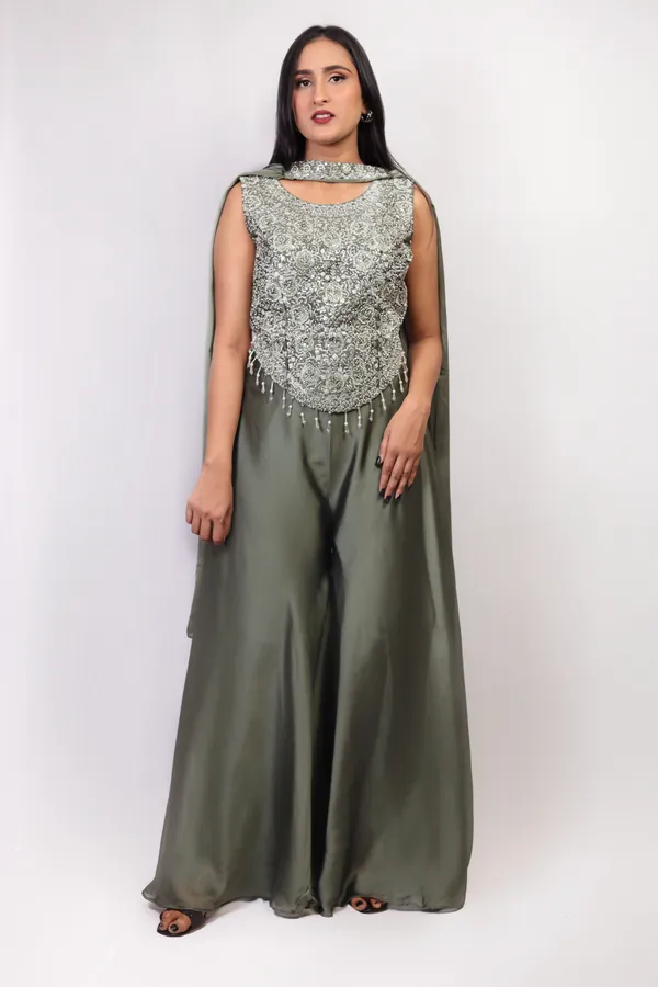 Olive_Sequin_Embellished_Co-ord_with_Dupatta