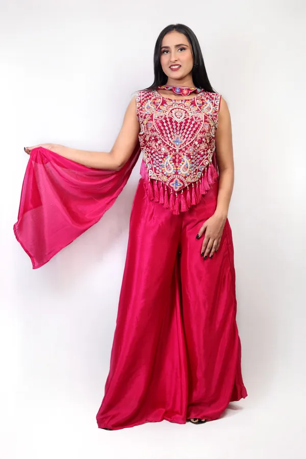 Pink_Embroidered_Co-ord_with_Dupatta