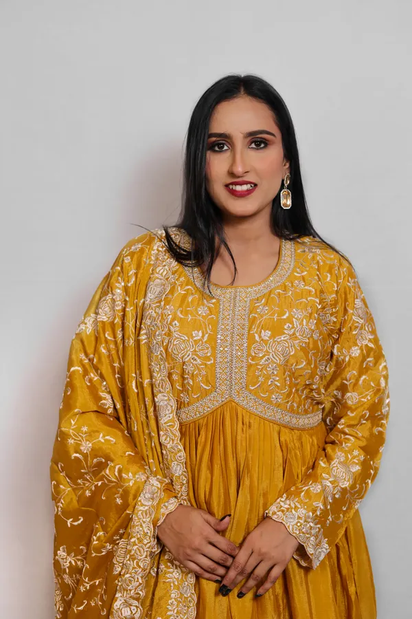 Mustard_Silk_Anarkali_Suit_With_Padded_Bust_For_Women