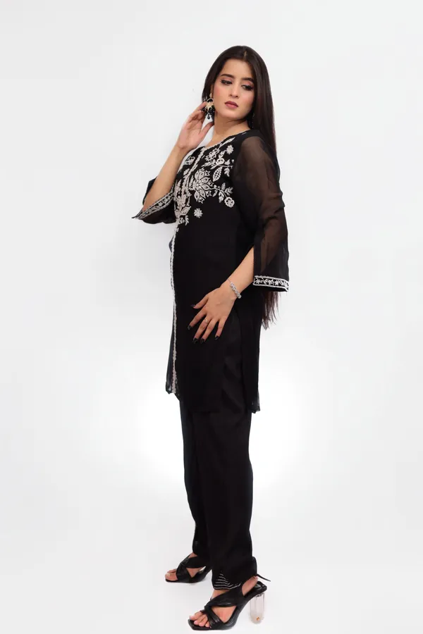 Black_Chiffon_Co_Ords_Set_For_Women