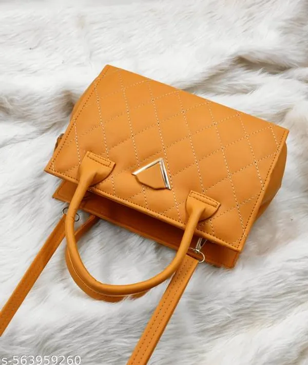 Hand_Held_Sling_Bag_|_Quilted_Design_|_Easy_Carry_Bag_|_For_Women_And_Girls