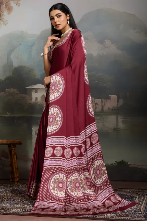 Ruby_Purple_Modal_Ajrakh_Printed_Silk_Saree