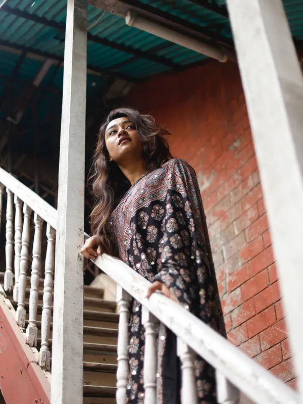 Traditional_Black_Ajrakh_Print_Motifs_And_Real_Mirror_Work_Detailing.