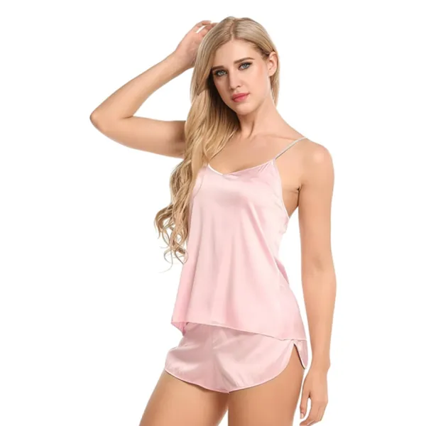 Pink_Satin,Lycra_Premium_Lingerie_For_Women