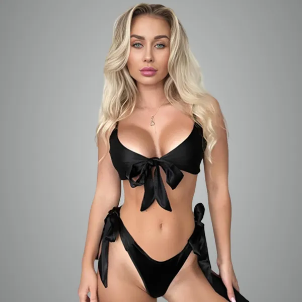 Black_Satin_Premium_Bikini_Set_For_Women