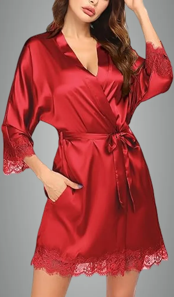 Red_Satin_Premium_Robe_For_Women