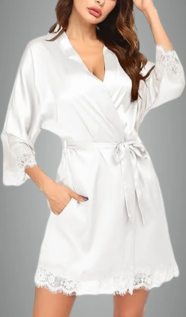 White_Satin_Premium_Robe_For_Women