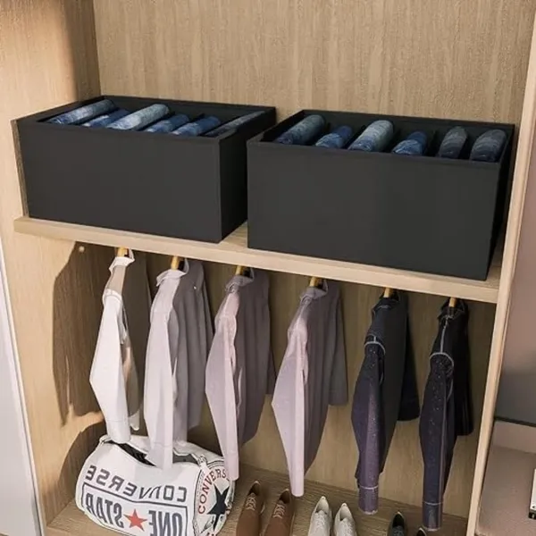 Black_Non_Woven_Cotton_Premium__Storage_Box_For_Home__(Pack_Of_3)