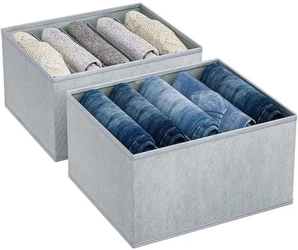 Grey_Non_Woven_Cotton_Premium__Storage_Box_For_Home__(Pack_Of_2)