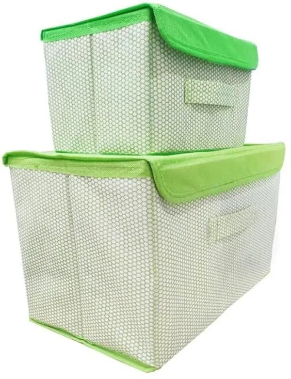 Green_Non_Woven_Cotton_Premium__Storage_Box_For_Home__(Pack_Of_2)