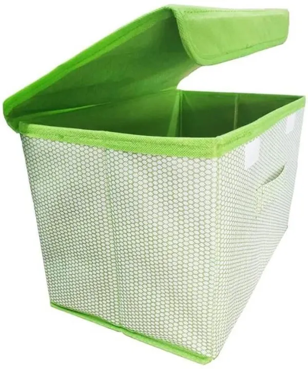 Green_Non_Woven_Cotton_Premium__Storage_Box_For_Home__(Pack_Of_2)