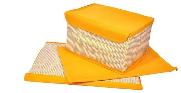 Yellow_Non_Woven_Cotton_Premium__Storage_Box_For_Home__(Pack_Of_2)