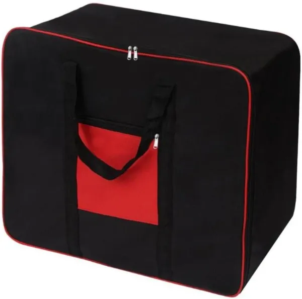 Black_&_Red_Non_Woven_Premium_Blanket_Storage_Bag_Garment_Cover_For_Home