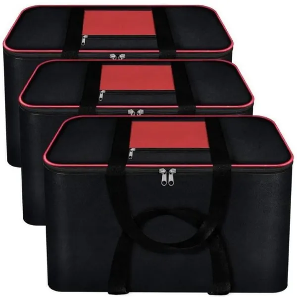 Black_&_Red_Non_Woven_Premium_Blanket_Storage_Bag_Garment_Cover_For_Home_(Pack_Of_3)