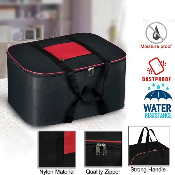 Black_&_Red_Non_Woven_Premium_Blanket_Storage_Bag_Garment_Cover_For_Home_(Pack_Of_3)