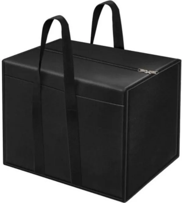 Black_Non_Woven_Premium_Blanket_Storage_Bag_Garment_Cover_For_Home