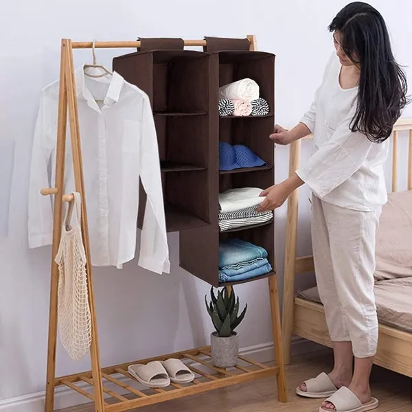 Brown_Cloth_Premium_Closet_Organizer_Hanging_Organizer_For_Home