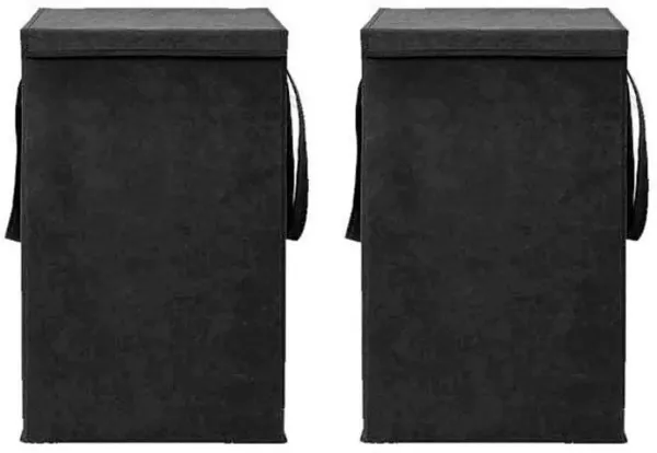 Black_Non_Woven_Premium_Laundry_Basket_Laundry_Basket_For_Home__(Pack_Of_2)