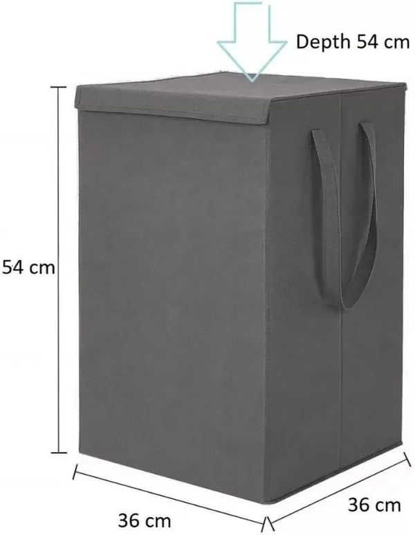 Grey_Non_Woven_Premium_Laundry_Basket_Laundry_Basket_For_Home