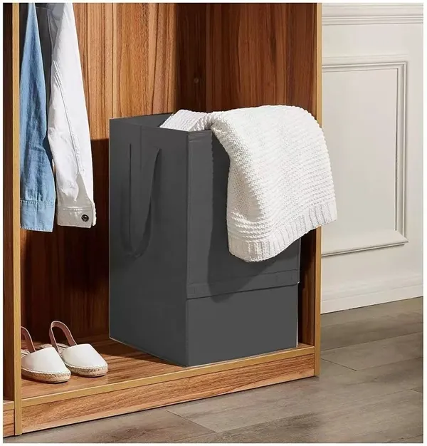 Grey_Non_Woven_Premium_Laundry_Basket_Laundry_Basket_For_Home
