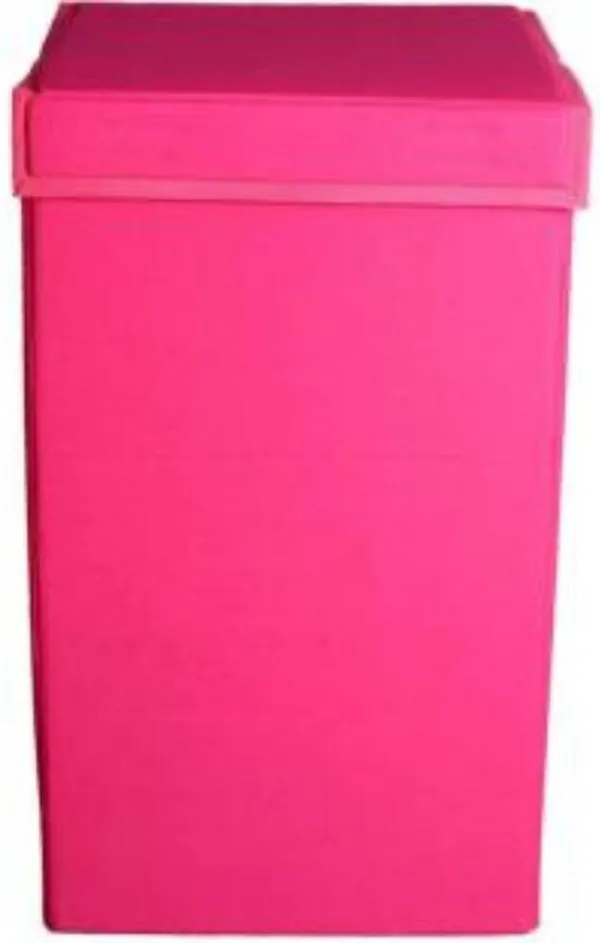 Pink_Non_Woven_Premium_Laundry_Basket_Laundry_Basket_For_Home