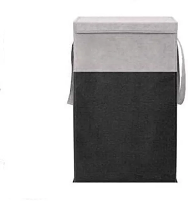 Grey_&_Black_Non_Woven_Premium_Laundry_Basket_Laundry_Basket_For_Home