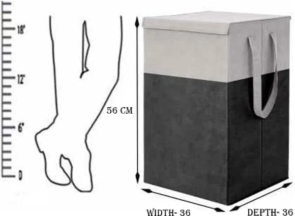 Grey_&_Black_Non_Woven_Premium_Laundry_Basket_Laundry_Basket_For_Home__(Pack_Of_2)