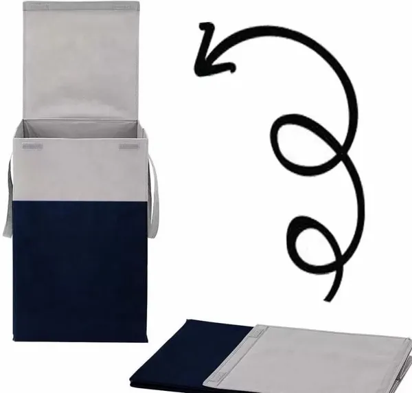 Grey_&_Blue_Non_Woven_Premium_Laundry_Basket_Laundry_Basket_For_Home