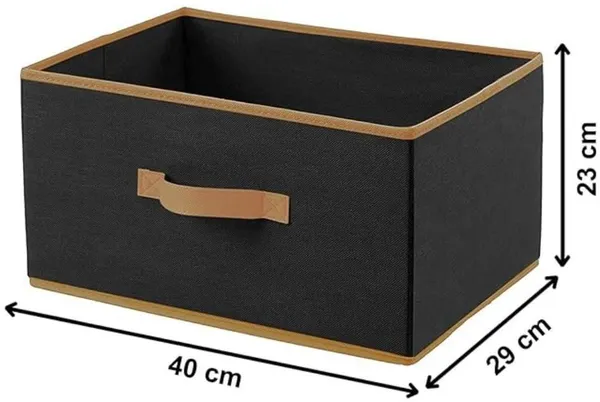 Black_Non_Woven_Premium_Rectangular_Storage_Box_Garment_Cover_For_Home__(Pack_Of_2)
