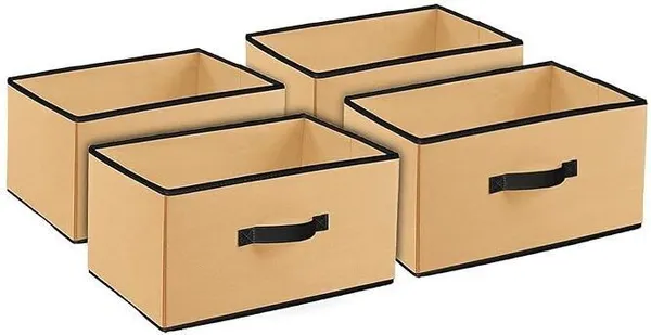 Beige_Non_Woven_Cotton_Premium__Storage_Box_For_Home__(Pack_Of_4)