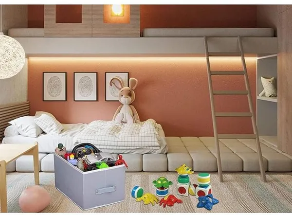 Grey_Non_Woven_Premium_Storage_Box_with_Lid_Garment_Cover_For_Home__(Pack_Of_2)
