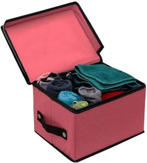 Pink_Non_Woven_Cotton_Premium__Storage_Box_For_Home__(Pack_Of_2)