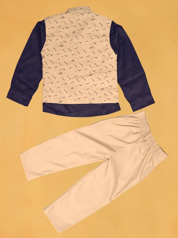 Gold_And_Blue_Cotton_Printed_Jacket_For_Baby_Boys