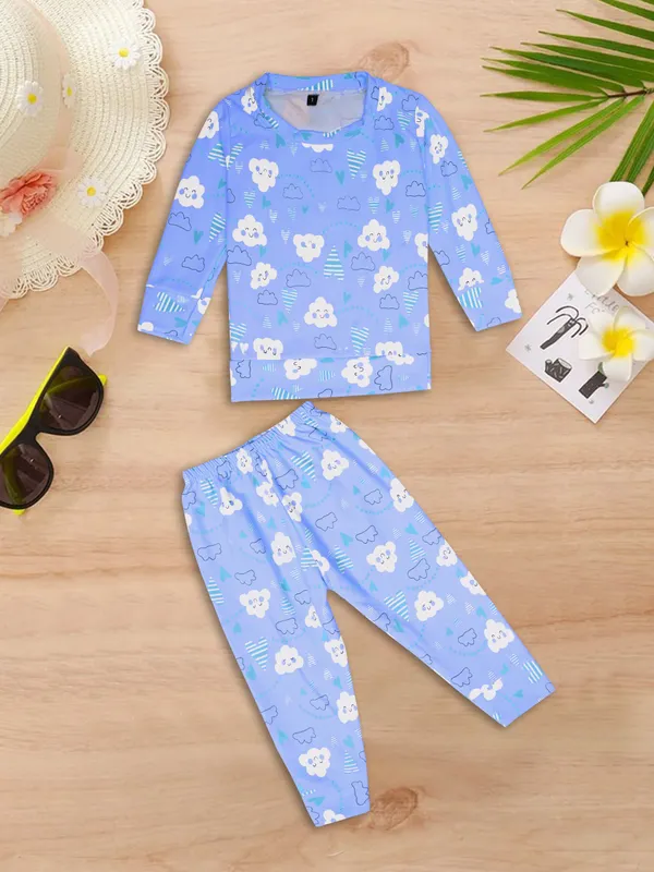 Blue_Cotton_Printed_T-Shirt_For_Baby_Boys