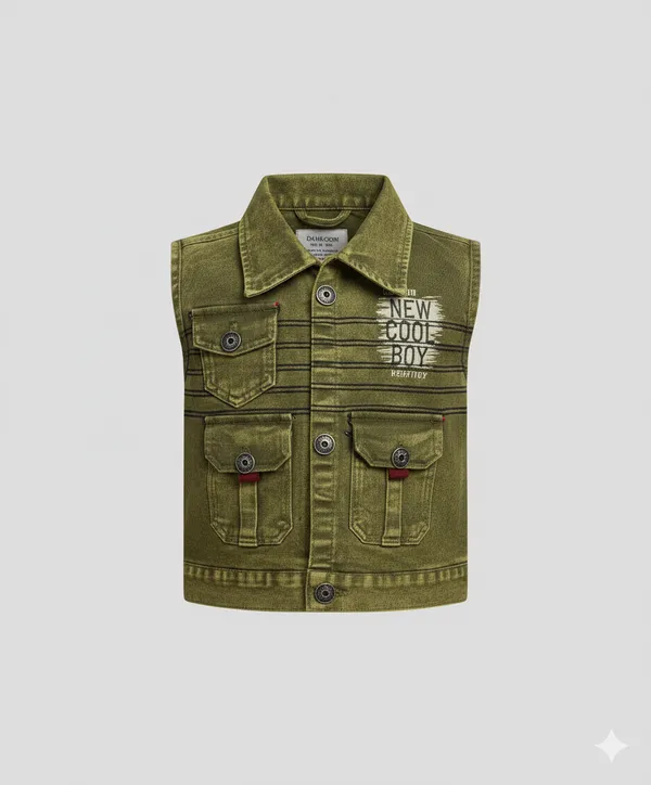 Green_Cotton_Blend_Solid_Shirt_For_Baby_Boys