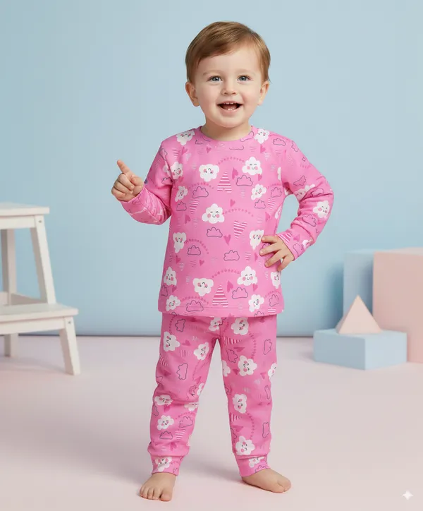 Pink_Cotton_Top_&_Pyjama_Set_For_Baby_Boys_&_Baby_Girls