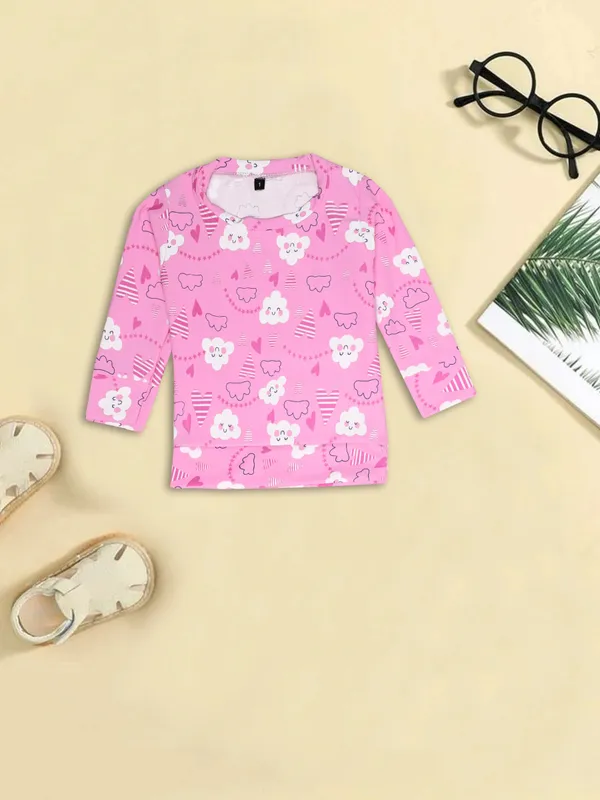 Pink_Cotton_Top_&_Pyjama_Set_For_Baby_Boys_&_Baby_Girls