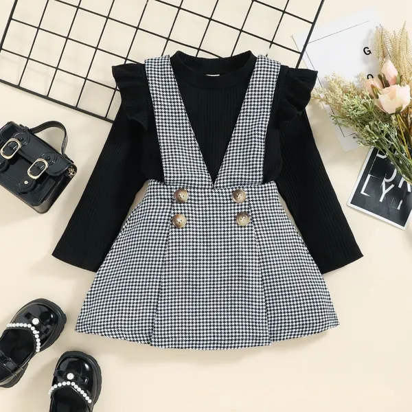 Black_Cotton_Blend_Solid_T-Shirt_For_Baby_Girls