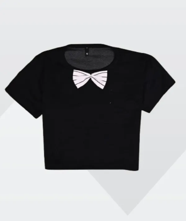 White_And_Black_Cotton_Suit_For_Kid