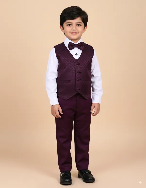 Maroon_Cotton_Solid_Shirt_For_Baby_Boys