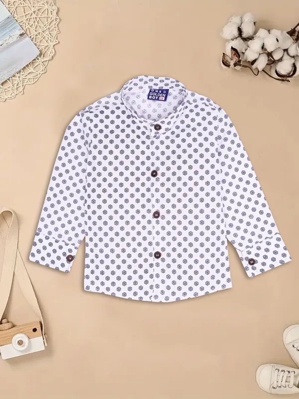 Blue_Cotton_Blend_Printed_Shirt_For_Baby_Boys