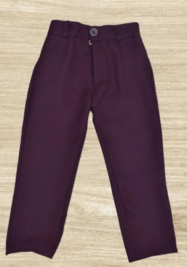 Maroon_Cotton_Blend_Solid_Shirt_For_Baby_Boys