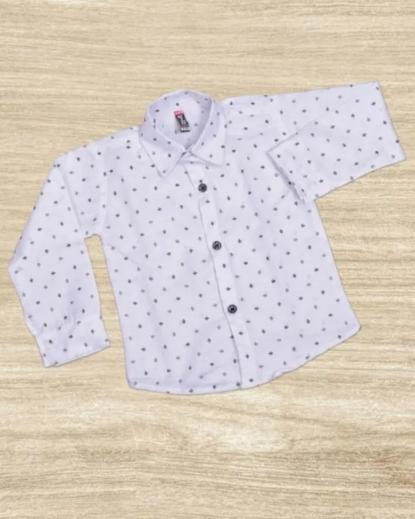 Maroon_Cotton_Blend_Solid_Shirt_For_Baby_Boys