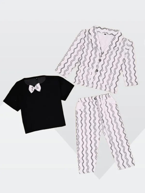 White_And_Black_Hosiery_Striped_Jacket_For_Baby_Boys