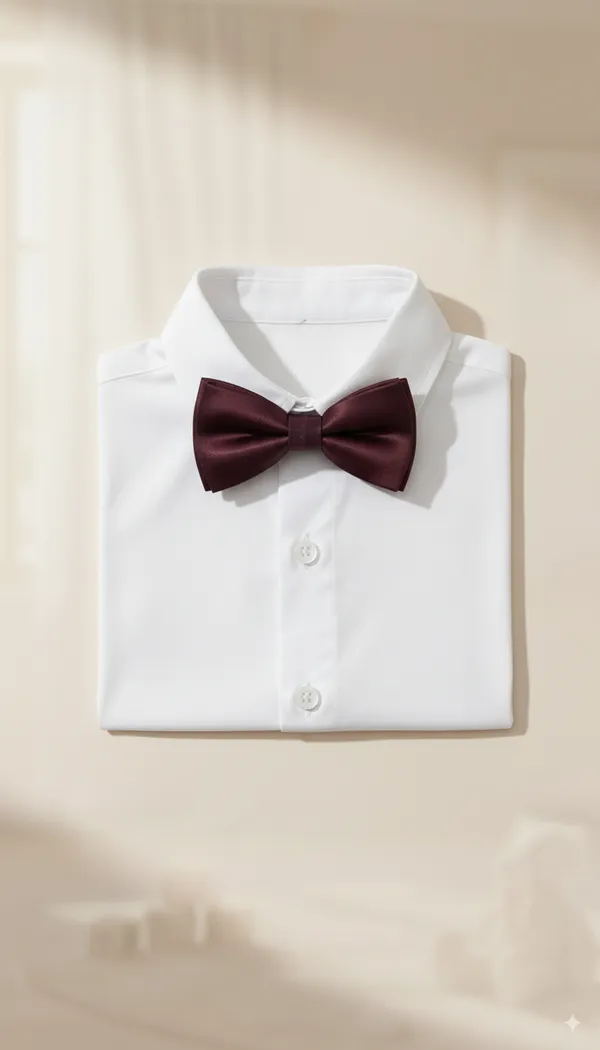 Maroon_Cotton_Blend_Solid_Shirt_For_Baby_Boys