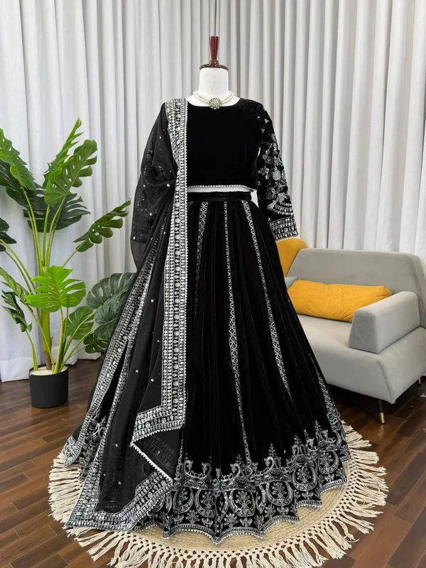Black_Premium_Synthetic_Lehenga_Choli_For_Women